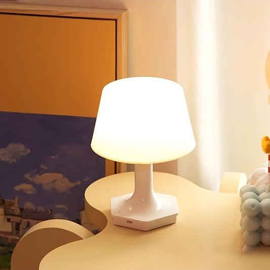 LED Eye Protection Table Lamp USB 2-color Switch Reading Lamp Bedroom Decoration Table Lamp Bedside Lamp