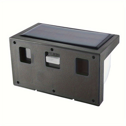 2pcs Solar Motion Sensor Wall Light Outdoor, 3 Lighting Modes Solar Lamp, Super Bright 60LED Solar Garden Light,, Cold White Light, For Courtyard, Porch, Terrace, Fence, Garage Lighting