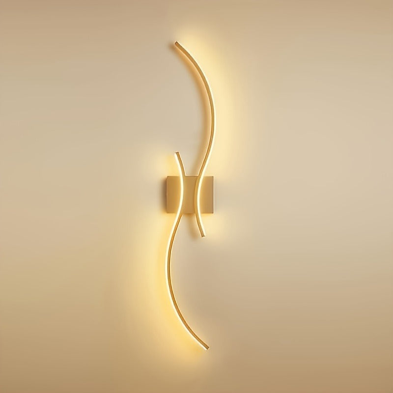 1pc, 3 Brightness Adjustable Wall Lamp, Modern LED Wall Lamp, Perfect for Dining Rooms, Cafes, Hotels, Party Rooms, Living Rooms, Offices, Malls, Etc., Metal Semi-Embedded Lamp - Perfect for Corridors, Stairs And Corridors, LED Wall Ambient Light