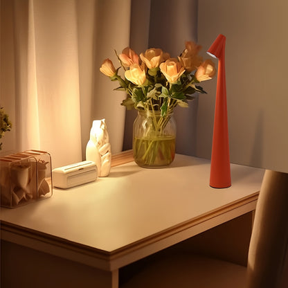 LED Portable High-Foot Table Lamp, Suitable for Bedroom, Desk, Living Room, Office, Reading, Hotel, Decoration.