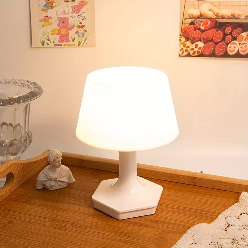 LED Eye Protection Table Lamp USB 2-color Switch Reading Lamp Bedroom Decoration Table Lamp Bedside Lamp